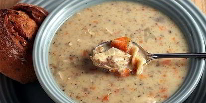 Шаг 7: куриного сливочного супа с овощами