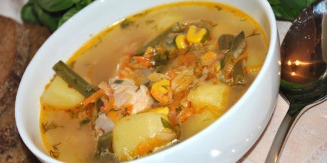 Рецепт куриного супа с овощами