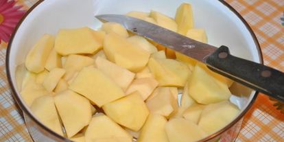 Шаг 1: куриного супа с овощами