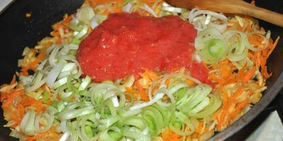 Шаг 7: куриного супа с овощами