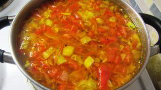 Рецепт Минестроне рус