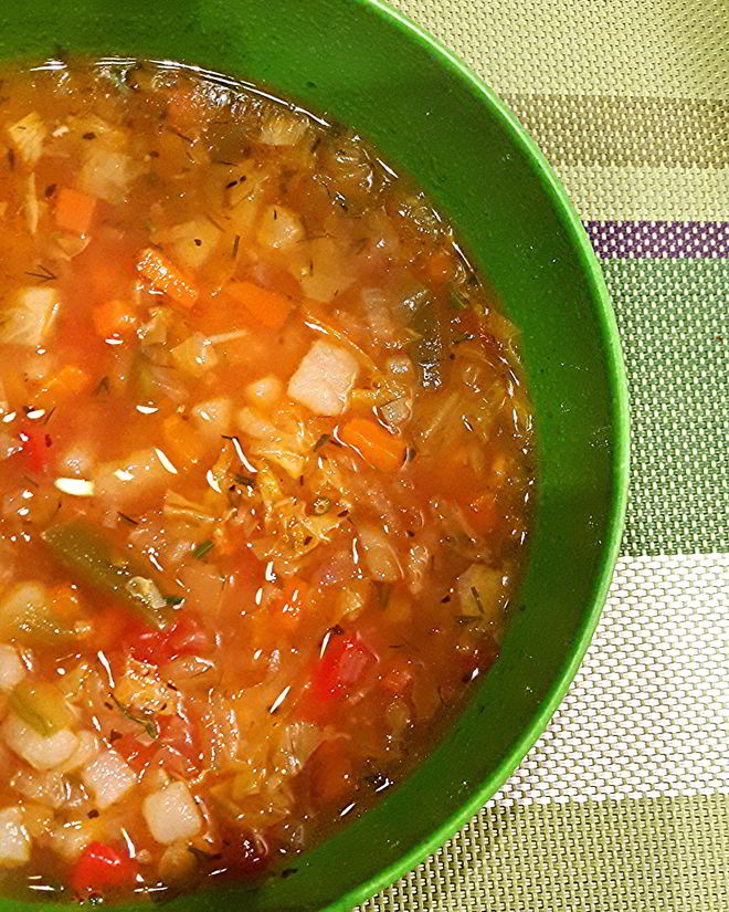 Рецепт минестроне рус
