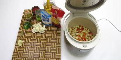 Шаг 2: минестроне с курицей в мультиварке