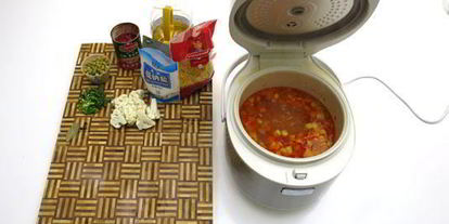 Шаг 4: минестроне с курицей в мультиварке