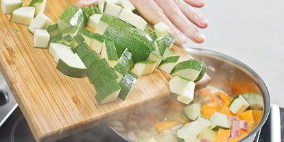 Шаг 4: минестроне традиционный