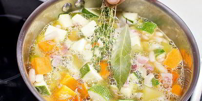 Шаг 5: минестроне традиционный