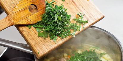 Шаг 6: минестроне традиционный