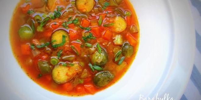 Рецепт овощной, густой суп