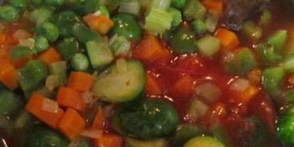 Шаг 3: овощной, густой суп