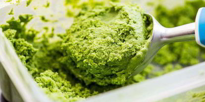 Шаг 2: овощного крема-супа с мороженым из шпината и сметаны