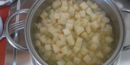 Шаг 5: овощного крема-супа с сухариками