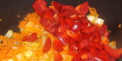 Шаг 1: овощного супа из чечевицы