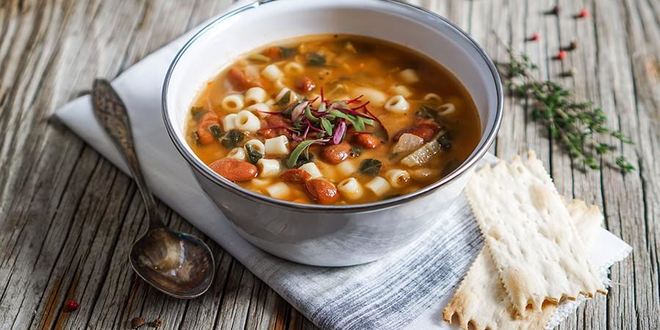 Рецепт овощного супа минестроне