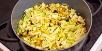 Шаг 11: овощного супа с фаршем