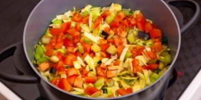 Шаг 13: овощного супа с фаршем