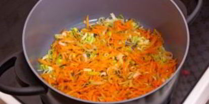 Шаг 8: овощного супа с фаршем