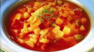 Рецепт Овощного супа с фенхелем и брюквой