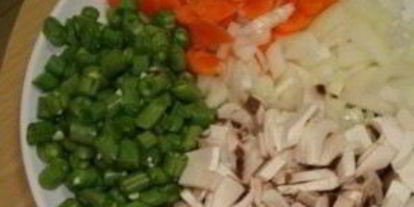 Шаг 2: овощного супа с грибами