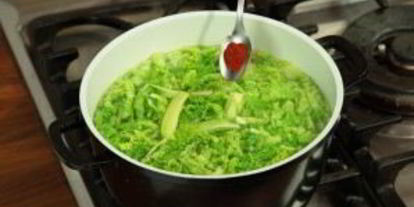 Шаг 1: овощного супа с йогуртом