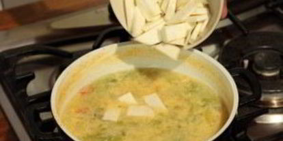 Шаг 5: овощного супа с йогуртом