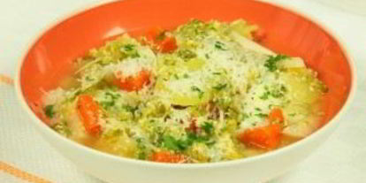 Шаг 6: овощного супа с йогуртом