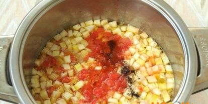 Шаг 3: овощного супа с кабачками