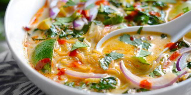 Рецепт овощного супа с карри