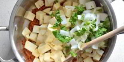 Шаг 2: овощного супа с карри