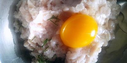 Шаг 1: овощного супа с куриными кнелями