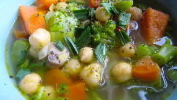 Рецепт Овощного супа с нутом
