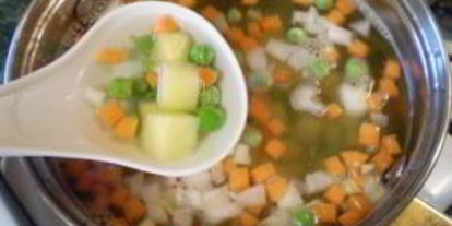 Шаг 3: простого овощной суп