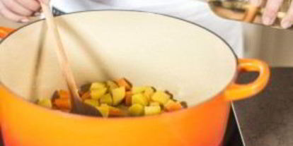 Шаг 2: супа минестроне с брокколи