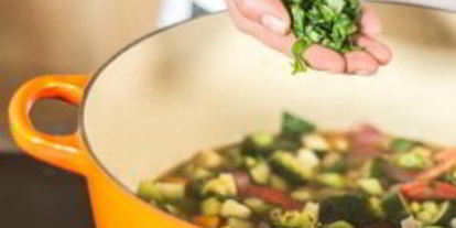 Шаг 5: супа минестроне с брокколи