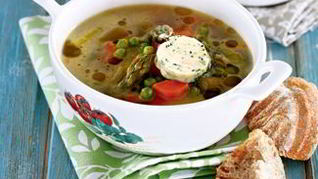 Рецепт Супа овощной вегетарианский