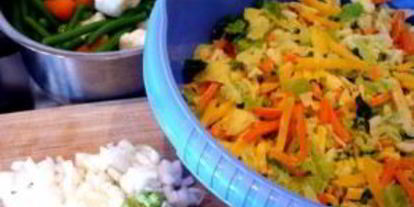 Шаг 1: супа с фрикадельками и овощами