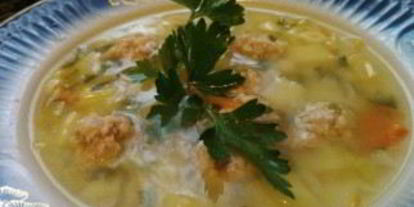 Шаг 10: супа с куриными фрикадельками и овощами