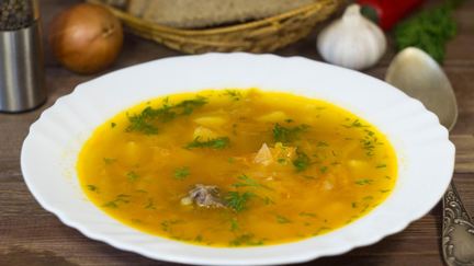 суп из говядины