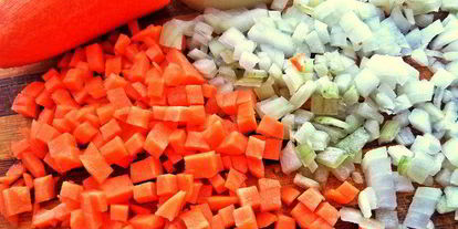 Шаг 1: чечевичной похлебки с фузилли