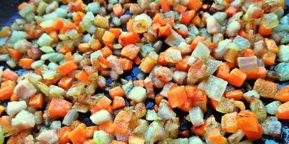 Шаг 2: чечевичной похлебки с фузилли