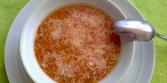 Рецепт фасолевой похлебки с овощами