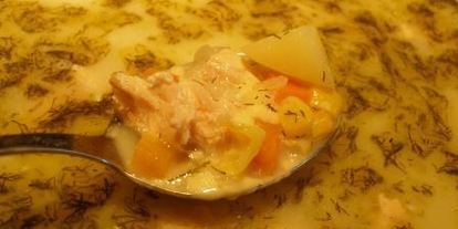 Шаг 2: финской похлебки с кукурузой