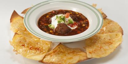 Шаг 5: мексиканской похлебки с мясными шариками