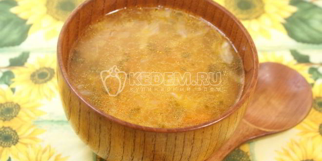 Рецепт Похлебки Русской постной