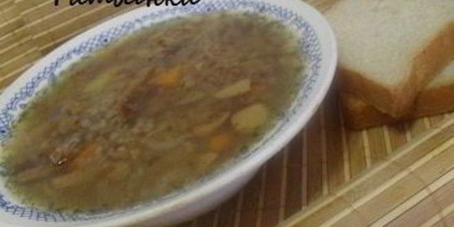 Рецепт Старорусской грибной похлебки