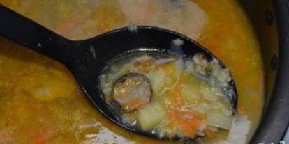 Шаг 4: постного грибного супа в мультиварке