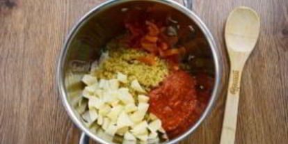 Шаг 2: постного супа крчик