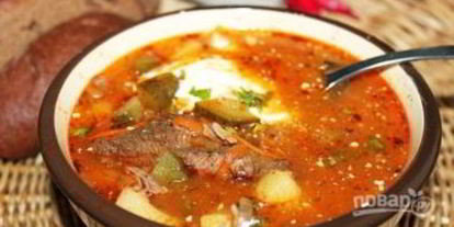 Шаг 4: рассольника из говядины