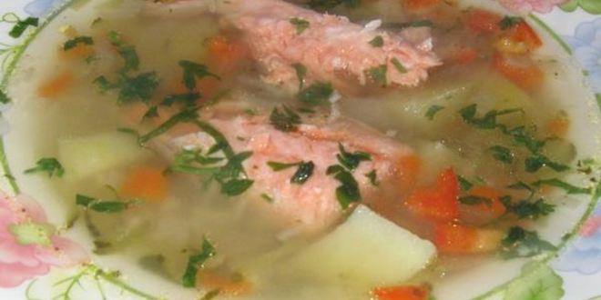 Рецепт рассольника из семги