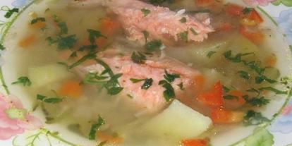 Шаг 3: рассольника из семги