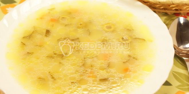 Рецепт рассольника по-домашнему